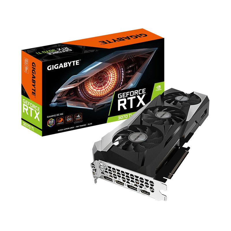 Gigabyte GeForce RTX 3070 Ti GAMING OC 8G Graphics Card - كرت الشاشة